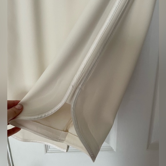 Ermanno Scervino Beige Pull Up  Relaxed Fit Pants Size 40 Small - Picture 2 of 11